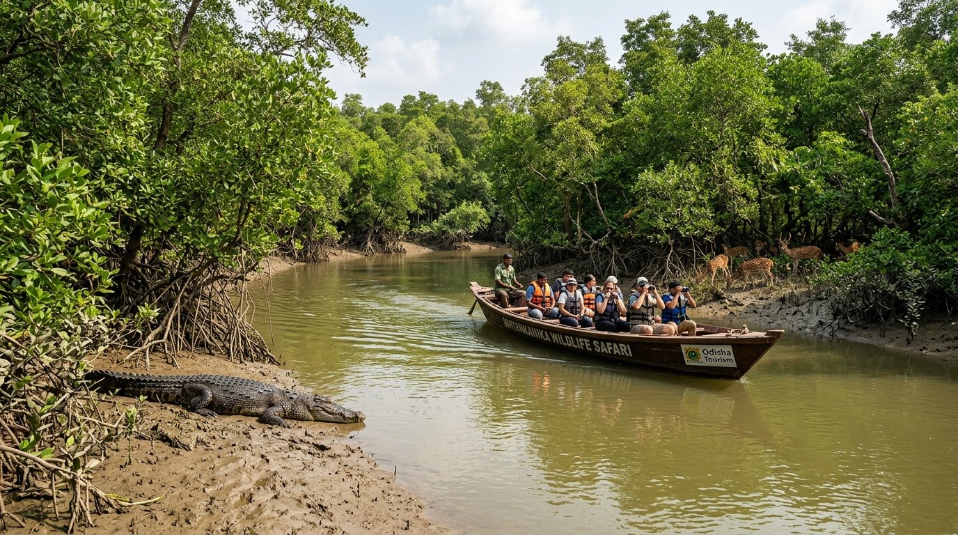 Bhitarkanika Wildlife Mangroves & Similipal